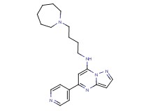N-[4-(1-azepanyl)butyl]-5-(4-pyridinyl)pyrazolo[1,5-a]pyrimidin-7-amine