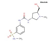 3-[({[(3R,5S)-5-(hydroxymethyl)-1-methylpyrrolidin-3-yl]amino}carbonyl)amino]-N-methylbenzenesulfonamide