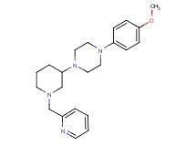 1-(4-methoxyphenyl)-4-[1-(2-pyridinylmethyl)-3-piperidinyl]piperazine