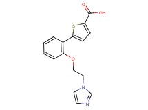 5-{2-[2-(1H-imidazol-1-yl)ethoxy]phenyl}thiophene-2-carboxylic acid