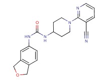 N-[1-(3-cyanopyridin-2-yl)piperidin-4-yl]-N'-(1,3-dihydro-2-benzofuran-5-yl)urea