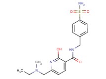 N-[4-(aminosulfonyl)benzyl]-6-{[ethyl(methyl)amino]methyl}-2-hydroxynicotinamide