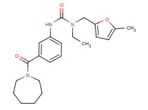 N'-[3-(azepan-1-ylcarbonyl)phenyl]-N-ethyl-N-[(5-methyl-2-furyl)methyl]urea