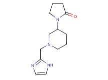 1-[1-(1H-imidazol-2-ylmethyl)piperidin-3-yl]pyrrolidin-2-one