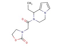 3-[2-(1-ethyl-3,4-dihydropyrrolo[1,2-a]pyrazin-2(1H)-yl)-2-oxoethyl]-1,3-oxazolidin-2-one