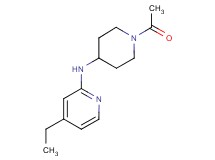 N-(1-acetyl-4-piperidinyl)-4-ethyl-2-pyridinamine