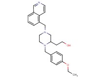 2-[1-(4-ethoxybenzyl)-4-(5-isoquinolinylmethyl)-2-piperazinyl]ethanol