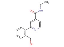 N-ethyl-2-[2-(hydroxymethyl)phenyl]isonicotinamide