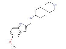 N-[(5-methoxy-1H-indol-2-yl)methyl]-3-azaspiro[5.5]undecan-9-amine