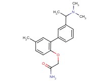 2-({3'-[1-(dimethylamino)ethyl]-5-methylbiphenyl-2-yl}oxy)acetamide