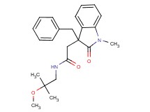 2-(3-benzyl-1-methyl-2-oxo-2,3-dihydro-1H-indol-3-yl)-N-(2-methoxy-2-methylpropyl)acetamide
