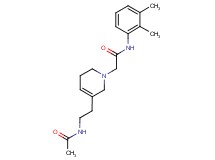 2-[5-[2-(acetylamino)ethyl]-3,6-dihydropyridin-1(2H)-yl]-N-(2,3-dimethylphenyl)acetamide