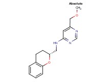 N-[(2R)-3,4-dihydro-2H-chromen-2-ylmethyl]-6-(methoxymethyl)pyrimidin-4-amine