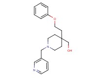 [4-(2-phenoxyethyl)-1-(3-pyridinylmethyl)-4-piperidinyl]methanol