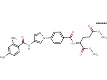 dimethyl N-(4-{4-[(2,4-dimethylbenzoyl)amino]-1H-pyrazol-1-yl}benzoyl)-L-glutamate