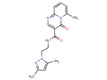 N-[2-(3,5-dimethyl-1H-pyrazol-1-yl)ethyl]-6-methyl-4-oxo-4H-pyrido[1,2-a]pyrimidine-3-carboxamide