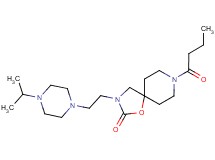 8-butyryl-3-[2-(4-isopropylpiperazin-1-yl)ethyl]-1-oxa-3,8-diazaspiro[4.5]decan-2-one