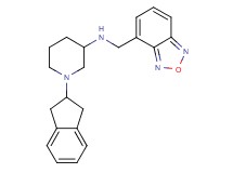N-(2,1,3-benzoxadiazol-4-ylmethyl)-1-(2,3-dihydro-1H-inden-2-yl)-3-piperidinamine