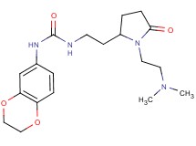 N-(2,3-dihydro-1,4-benzodioxin-6-yl)-N'-(2-{1-[2-(dimethylamino)ethyl]-5-oxopyrrolidin-2-yl}ethyl)urea