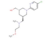 ((3S*,5R*)-1-(5-chloropyridin-2-yl)-5-{[(2-methoxyethyl)(methyl)amino]methyl}piperidin-3-yl)methanol