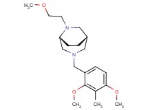 (1S*,5R*)-3-(2,4-dimethoxy-3-methylbenzyl)-6-(2-methoxyethyl)-3,6-diazabicyclo[3.2.2]nonane