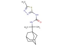 N-[1-(1-adamantyl)-1-methylethyl]-N'-(5-methyl-1,3,4-thiadiazol-2-yl)urea