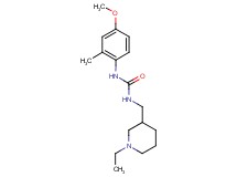 N-[(1-ethylpiperidin-3-yl)methyl]-N'-(4-methoxy-2-methylphenyl)urea