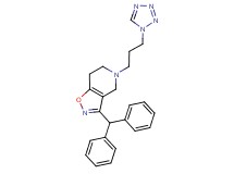 3-(diphenylmethyl)-5-[3-(1H-tetrazol-1-yl)propyl]-4,5,6,7-tetrahydroisoxazolo[4,5-c]pyridine