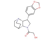 2-[(3R*,3aR*,7aR*)-3-(1,3-benzodioxol-5-yl)hexahydro-4,7-ethanopyrrolo[3,2-b]pyridin-1(2H)-yl]-2-oxoethanol