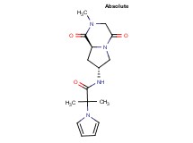2-methyl-N-[(7R,8aS)-2-methyl-1,4-dioxooctahydropyrrolo[1,2-a]pyrazin-7-yl]-2-(1H-pyrrol-1-yl)propanamide