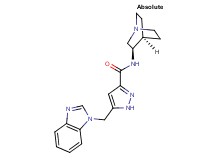 N-[(3R)-1-azabicyclo[2.2.2]oct-3-yl]-5-(1H-benzimidazol-1-ylmethyl)-1H-pyrazole-3-carboxamide