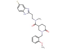 N-[2-(5-fluoro-1H-benzimidazol-2-yl)ethyl]-1-(2-methoxybenzyl)-N-methyl-6-oxo-3-piperidinecarboxamide