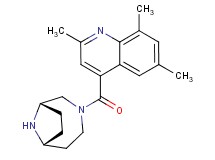 4-[(1S*,6R*)-3,9-diazabicyclo[4.2.1]non-3-ylcarbonyl]-2,6,8-trimethylquinoline