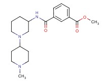 methyl 3-{[(1'-methyl-1,4'-bipiperidin-3-yl)amino]carbonyl}benzoate
