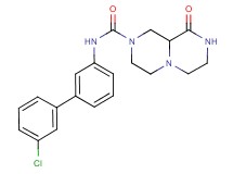 N-(3'-chlorobiphenyl-3-yl)-9-oxooctahydro-2H-pyrazino[1,2-a]pyrazine-2-carboxamide