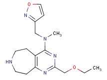 2-(ethoxymethyl)-N-(isoxazol-3-ylmethyl)-N-methyl-6,7,8,9-tetrahydro-5H-pyrimido[4,5-d]azepin-4-amine