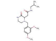 2-[1-(2,4-dimethoxybenzyl)-3-oxo-2-piperazinyl]-N-isobutylacetamide