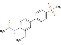 N-[3-ethyl-4'-(methylsulfonyl)biphenyl-4-yl]acetamide
