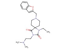8-(1-benzofuran-2-ylmethyl)-3-[2-(dimethylamino)ethyl]-1-ethyl-1,3,8-triazaspiro[4.5]decane-2,4-dione
