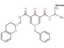 1-benzyl-N-[(2R)-3,4-dihydro-2H-chromen-2-ylmethyl]-N'-isopropyl-4-oxo-1,4-dihydro-3,5-pyridinedicarboxamide