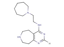 N-[2-(1-azepanyl)ethyl]-6,7,8,9-tetrahydro-5H-pyrimido[4,5-d]azepin-4-amine dihydrochloride
