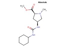 methyl (2S,4S)-4-{[(cyclohexylamino)carbonyl]amino}-1-methylpyrrolidine-2-carboxylate
