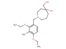 1-(2,4-diethoxy-3-methylbenzyl)-4-(hydroxymethyl)-4-azepanol
