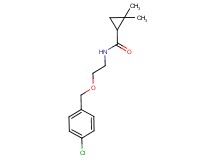 N-{2-[(4-chlorobenzyl)oxy]ethyl}-2,2-dimethylcyclopropanecarboxamide