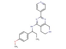 N-[1-(4-methoxyphenyl)propyl]-2-pyridin-4-yl-5,6,7,8-tetrahydropyrido[3,4-d]pyrimidin-4-amine