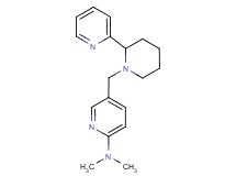 N,N-dimethyl-5-[(2-pyridin-2-ylpiperidin-1-yl)methyl]pyridin-2-amine