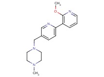 2'-methoxy-5-[(4-methylpiperazin-1-yl)methyl]-2,3'-bipyridine