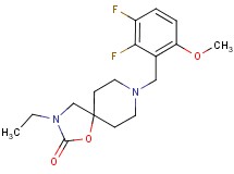 8-(2,3-difluoro-6-methoxybenzyl)-3-ethyl-1-oxa-3,8-diazaspiro[4.5]decan-2-one
