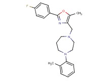 1-{[2-(4-fluorophenyl)-5-methyl-1,3-oxazol-4-yl]methyl}-4-(2-methylphenyl)-1,4-diazepane