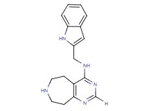 N-(1H-indol-2-ylmethyl)-6,7,8,9-tetrahydro-5H-pyrimido[4,5-d]azepin-4-amine